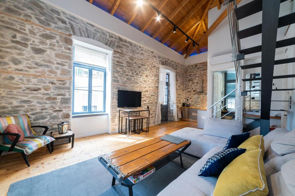 Pomegranate Suites Kavala Bagian luar foto